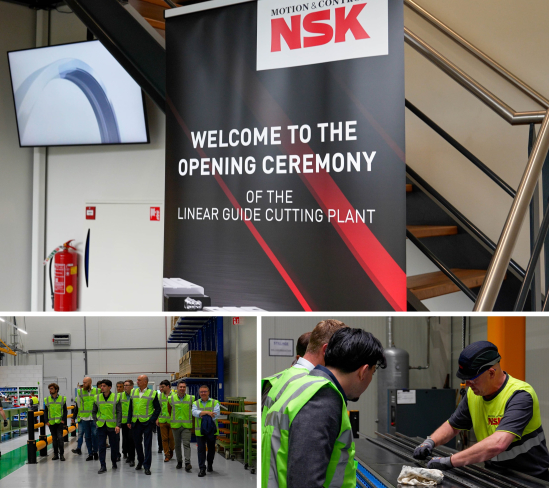 NSK eröffnet neues Lineartechnik-Center in Tilburg, Niederlande
